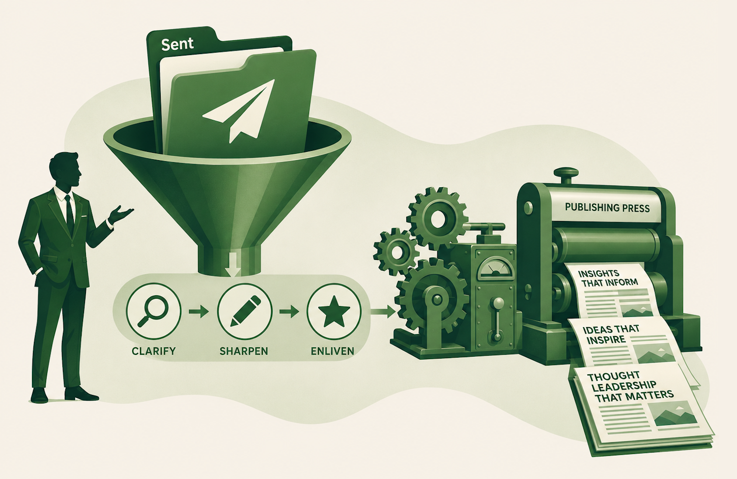 ‘Sent Folder Strategy’ Can Turn Client Advice into Thought Leadership